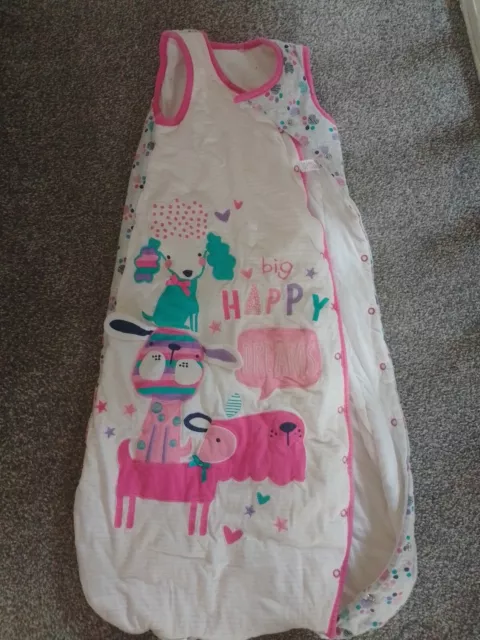 Infant Girls Sleeping Bag 2.5 Tog Tu 18-24 Months 2