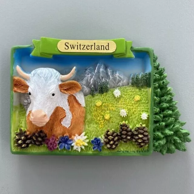 Jungfraujoch Schweiz Reiseandenken 3D Kühlschrankmagnete Souvenir Fridge Magnet