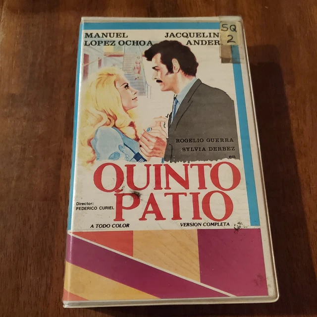 QUINTO PATIO VHS 1970 Federico Curiel Mexcinema Video Spanish Mexican