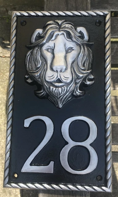 House Sign Plaque Stencil Personalizzato Con Nome Indirizzo - Foto 10