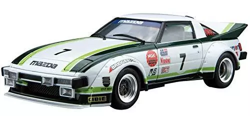 AOSHIMA 1/24 The Model Car No.22 Mazda SA22C Savanna RX-7 Daytona '79 Model Kit