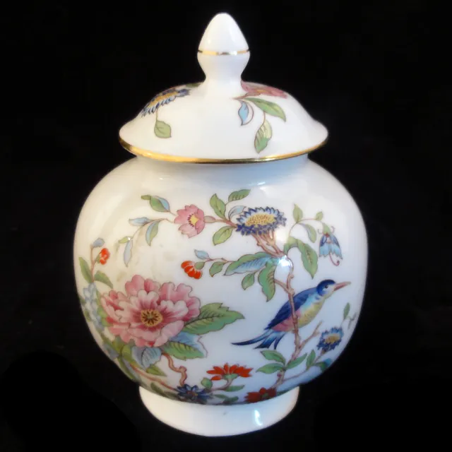 PEMBROKE by Aynsley Ginger Jar Small 4.5" tall NEW NEVER USED made in England