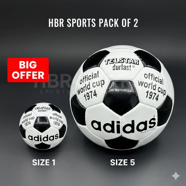 ADIDAS TELSTAR DURLAST FIFA World Cup 1974 Germany match