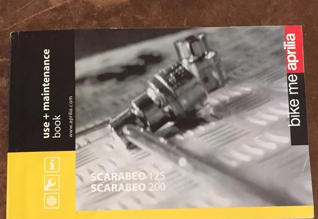 Manuale Aprilia Scarabeo 125/200