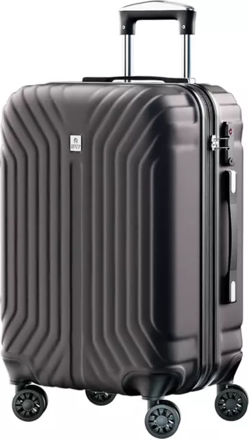 Carry on Luggage Expandable PC ABS Durable Hardside Suitcase with Spinner Wheels