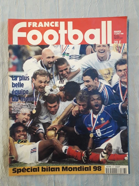 Football Album Souvenir Mondial France 1998 Les Matches En
