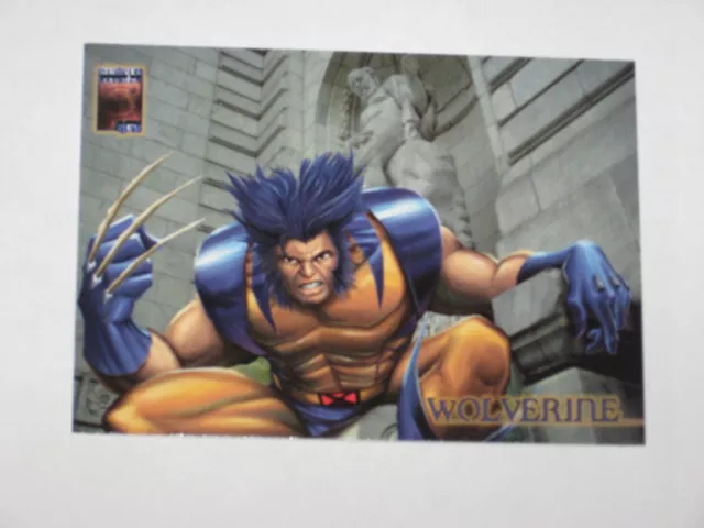 1997 MARVEL PREMIUM QFX wolverine PROMO Card x-men comics fleer joe quesada