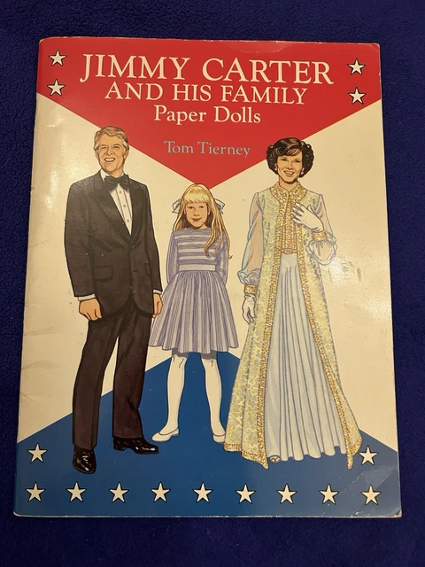 Jimmy Paper JIMMY CARTER AND his Family Paper Dolls - never used - see loads of ...