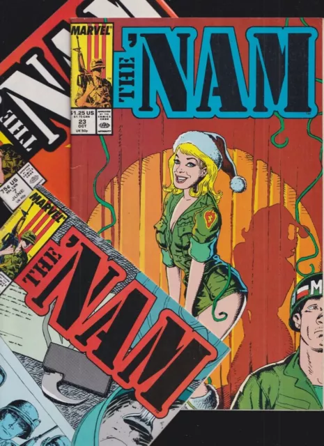 CLEARANCE BIN: 'NAM VG MARVEL WAR comics sold SEPARATELY you PICK Vietnam