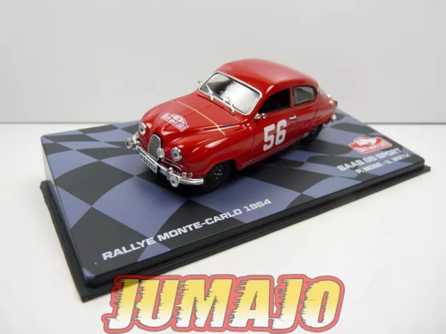 RMIT79 1/43 IXO Rallye Monte Carlo : SAAB 96 Sport 1964 Moss