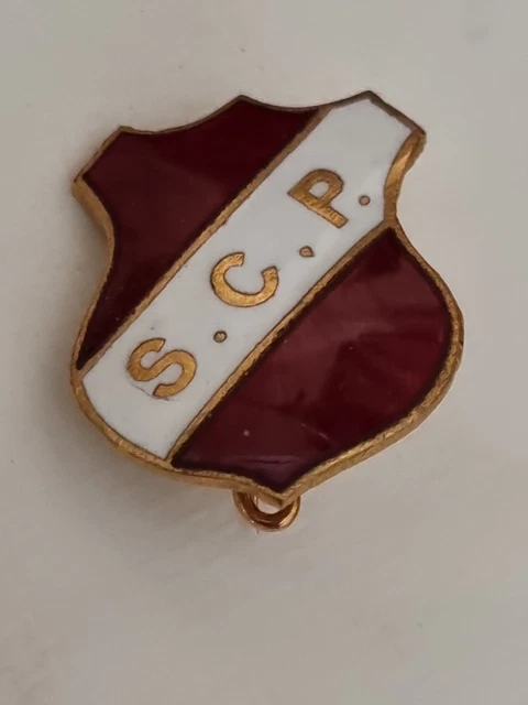 Insigne Boutonnière Football – Pin's Rond Fan De Foot – Neuf