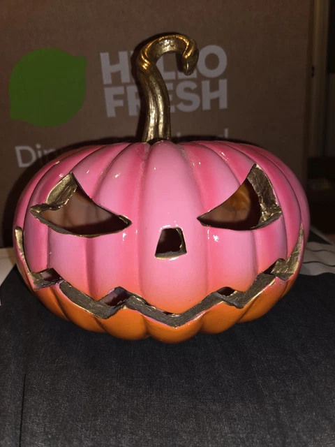 Citrouille D'halloween Dans Le Noir | Photo Premium