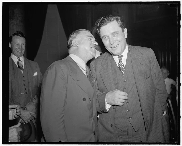 Reproduced 1938 Photo Wendell Wilkie, Right s