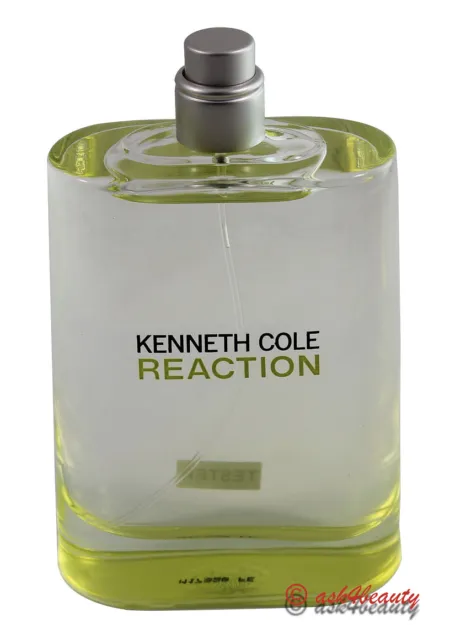Reaction by Kenneth Cole 3.4oz/100ml Edt Spray For Men New  Same As Picture-