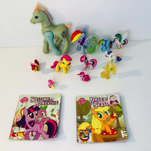 HASBRO My Little Pony 1997 Ivy Magic and Various Small MLP Figures Bulk Lot