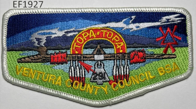 Boy Scout OA 291 Topa Topa Lodge Flap