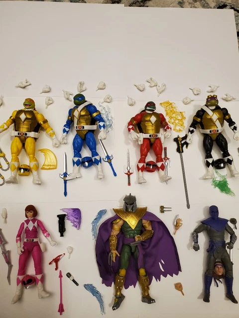 Hasbro Power Rangers TMNT Lightning Collection Lot Sale