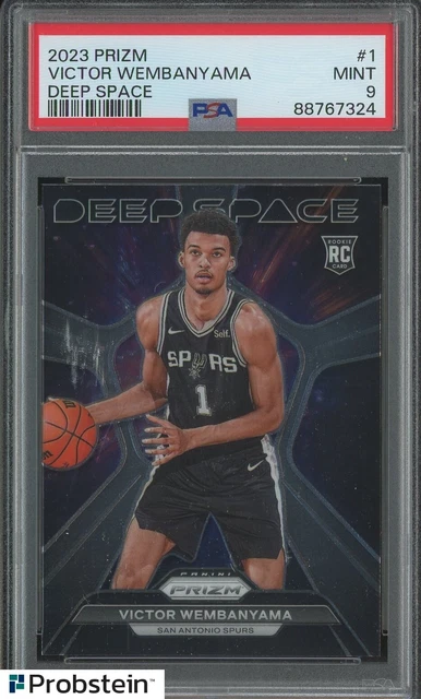 2023-24 Panini Prizm - Deep Space - Silver Prizm #1 - Victor Wembanyama