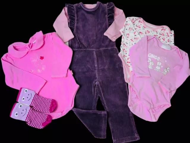 BabyKleidung Paket/set Gr.74,80 Mädchen  Bodys,Strampler/Overall Outfit