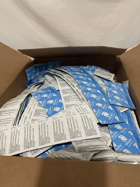 Trojan Premium Lubricated Bulk Condoms - Whole Box - Expiration 01-01-2025