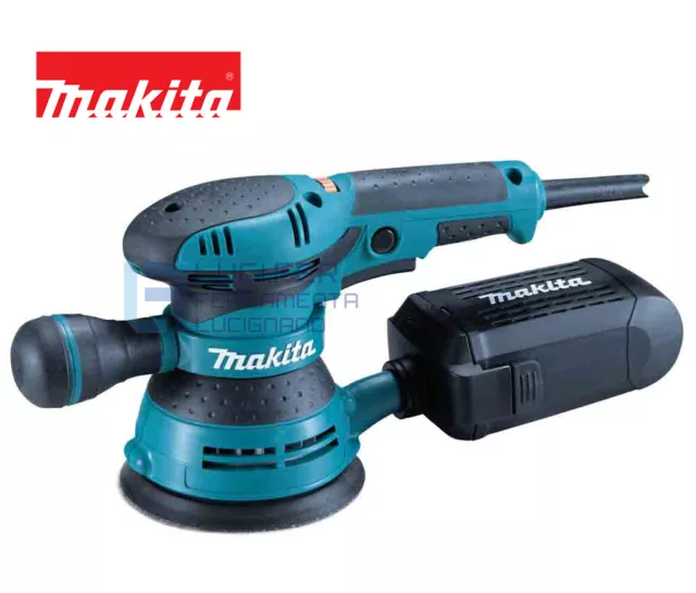 LEVIGATRICE ROTORBITALE MAKITA BO5041K 300W mm.125 CON VARIATORE DI VELOCITA'