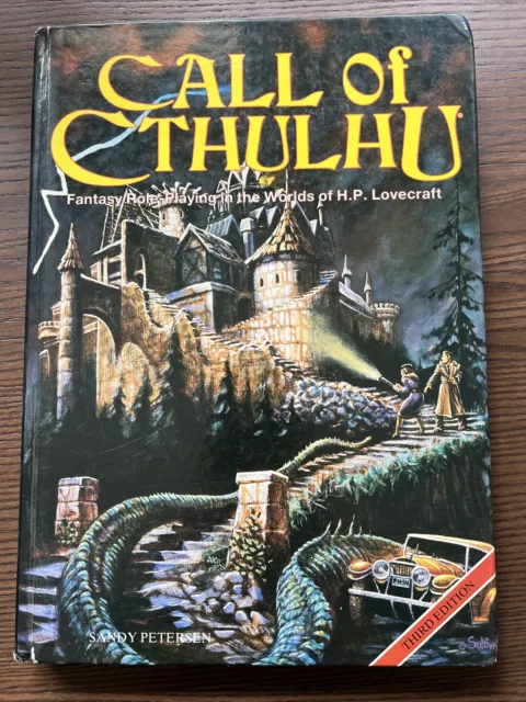 Call of Cthulhu 3rd Edition Hardback H.P. Lovecraft RPG