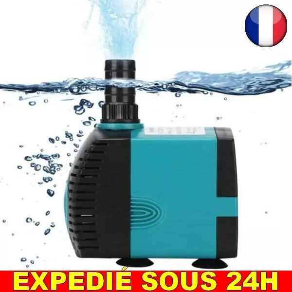 ✅ Pompe Ultra Silencieux 3W Submersible Fontaine Eau Filtre Poisson Aquarium 240