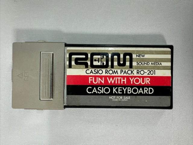 FUN WITH YOUR Casio Keyboard ROM Pack RO-201 for Casio MT-800 Casiotone ...