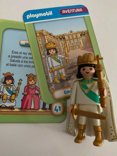PLAYMOBIL REVISTA HISTORIA Rey Medieval Rey sol EUR 6,00 - PicClick ES