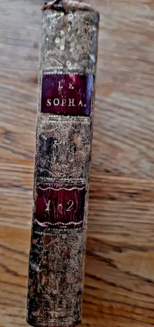 Crébillon Fils Le Sopha conte moral An VII - 1798 Chez Pillot