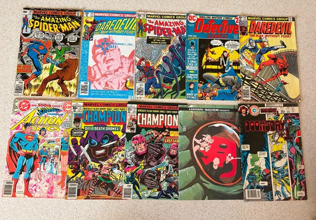 HUGE LOT of 100 SILVER / BRONZE / COPPER AGE Comic Books -- ALL Pictured