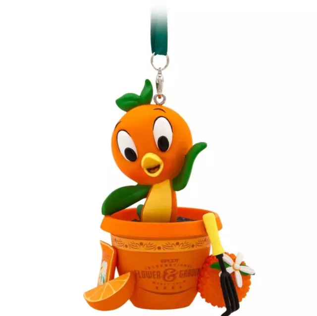 Disney Epcot Flower And Garden 2024 Orange Bird Reversible Plush New