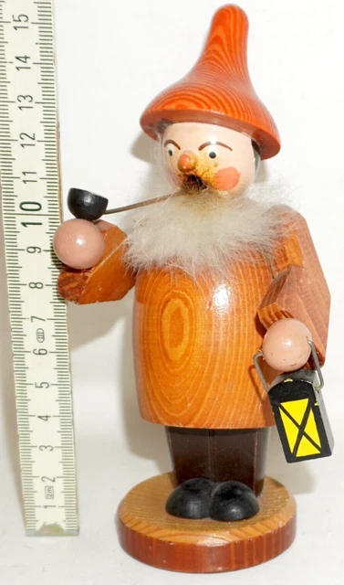 Räuchermann Räuchermännchen Wärter Wächter DDR Erzgebirge GERAUCHT 16cm