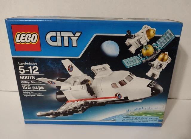 LEGO CITY 60078 Utility Space Shuttle NISB NEW IN FACTORY SEALED BOX RETIRED LEGO CITY 60078 Utility Space Shuttle NISB NEW IN FACTORY SEALED BOX RETIRED
