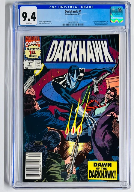 Darkhawk #1 Newsstand CGC 9.4-Origin/1st Appearance of Darkhawk! Hobgoblin App!!