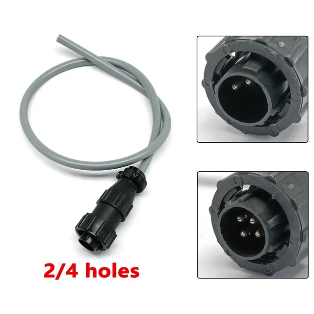 Nuovissima connessione torcia 2 pin/4 pin filettatura 50 cm per saldatura Mig