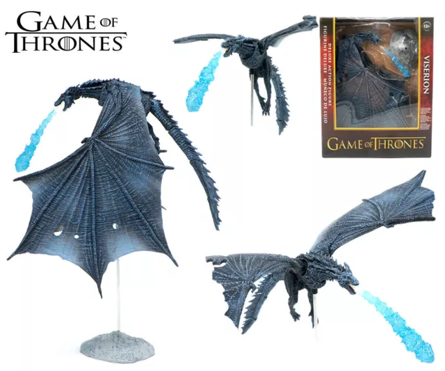 26cm Game of Thrones Targaryen Night Dragon Viserion PVC Figure Model Toy Doll