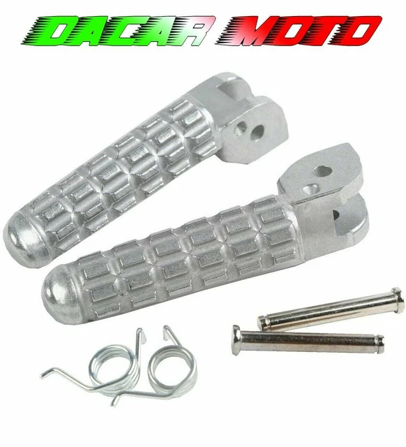 Paires De Pegs BMX VBIKE - M14 Silver - Avant Et Arrière - Neufs