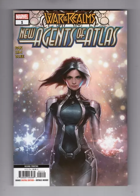 War Of The Realms: New Agents Of Atlas #1 • 2ND PRINT Variant • Marvel • 2019