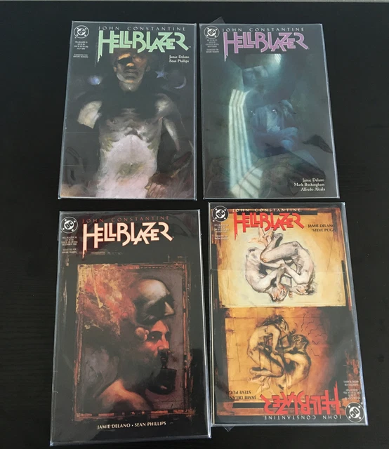 Vintage Hellblazer DC Comic Lot of 4 Comics Books Rare Low Run Key Issue Vintage