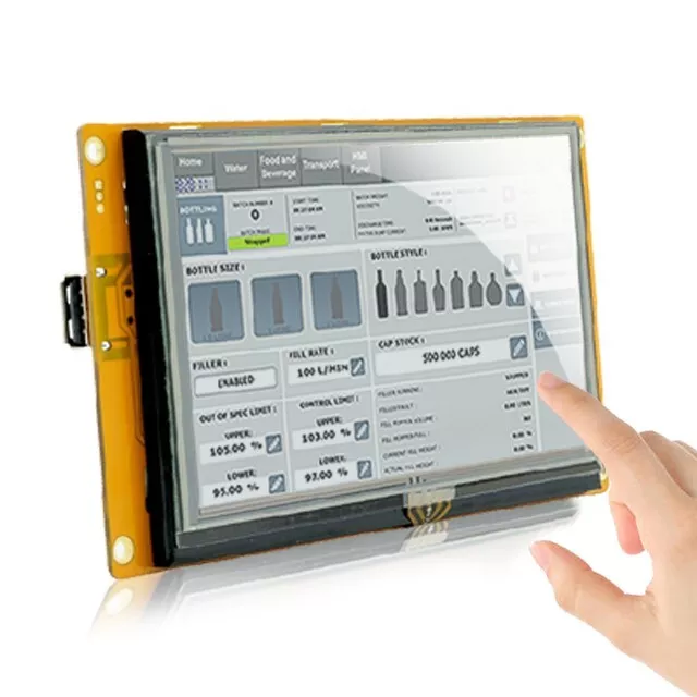 Programmable Engineer-Friendly 10.1 Inch STONE HMI LCD Touch Display