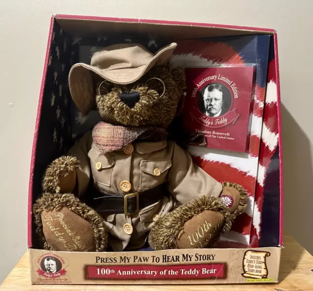 Teddy roosevelt sales 100th anniversary bear