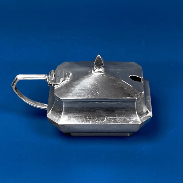 1946 Birmingham English Sterling, Deakin & Francis Mustard Pot
