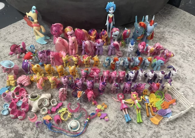 HUGE My Little Pony Lot Of 68 + Access Mostly G3