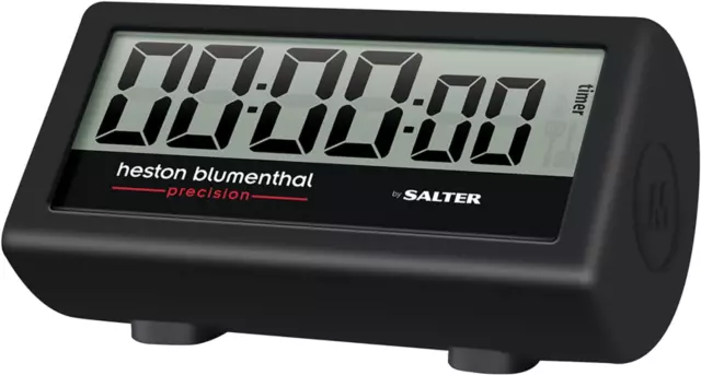 Heston Blumenthal Precision by Salter 357 HBBKXR 3-In-1 Kitchen Timer, Indoor &
