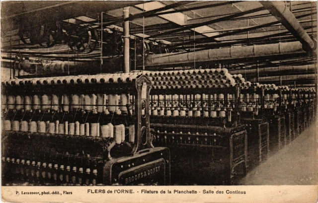 CPA FLERS de l'Orne - Filature de la Planchette - Salle des Continus (435280)