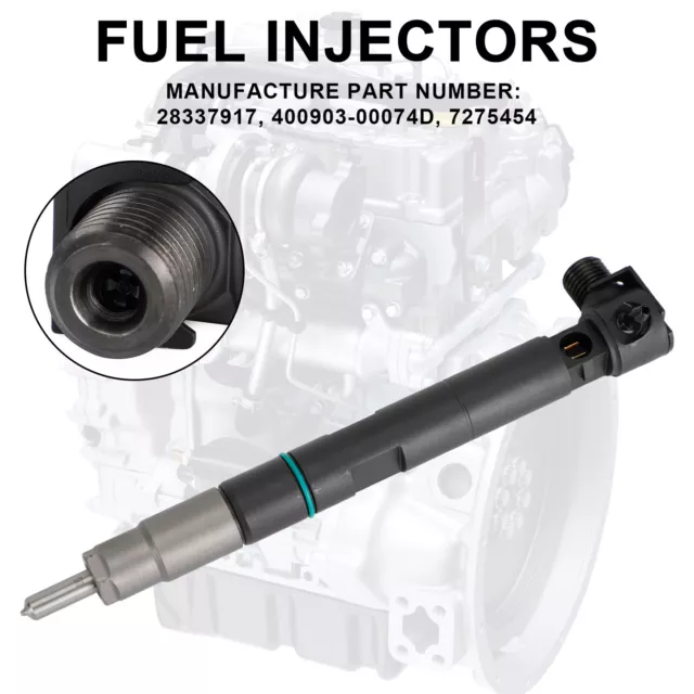 1* Fuel Injectors 400903-00074D Für Bobcat Für Doosan D24 D18 Engine 28337917 A7 2