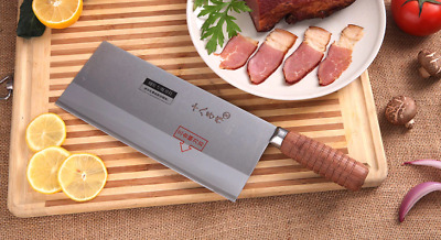 Cleaver Knife Big Blade 3 Layers Stainless Steel Heavy Duty Chopping Slicing Cut