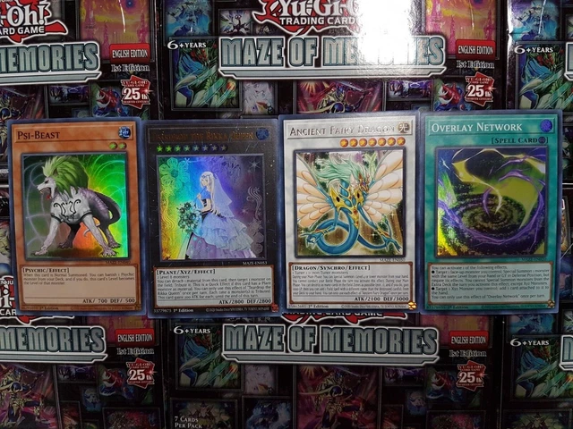 Yu-Gi-Oh Maze of Memories 1st Edition Super, Ultra & Rare-YOU PICK!