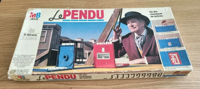Jeu De Société « Le Pendu » MB - Édition 1988 - Complet - Occasion Bon État - Livraison Gratuite